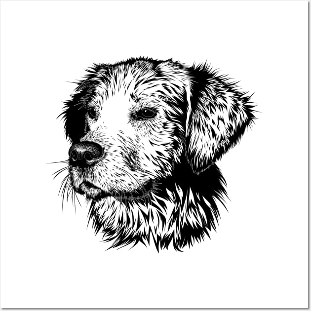 Dog Wall Art by alialbadr